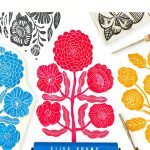 Walter Foster Inspired Artist Printmaking Sketchbook 146‑Page Journal-0