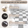 Peel and Stick Floor Tile by Alow 20pcs Black White Waterproof Vinyl-1