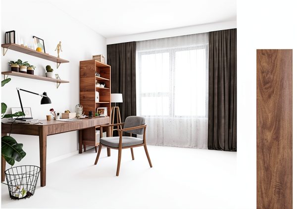 Vinyl Peel and Stick Floor Tile Achim Hickory Wood Look Plank 10 Pack-5