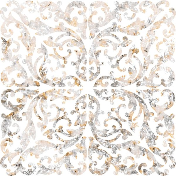 FloorPops Estate Peel & Stick Floor Tiles Gray 12x12 Vinyl Pack of 10-0